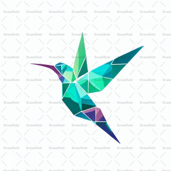 Geometrischer Kolibri